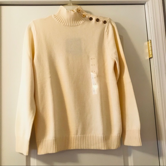 Liz Claiborne 100% cotton long sleeve sweater - Picture 5 of 11